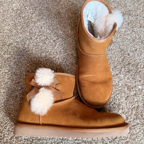 Koolaburra by UGG Shoes - Koolaburra by UGG Victoria Mini Boots with Faux Fur Lining